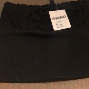 Black Knit Top